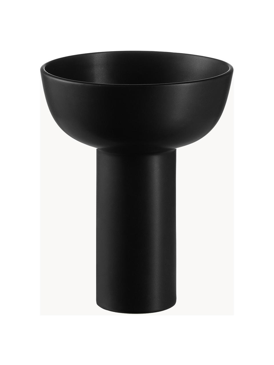 Vaso Miyabi, Gres, Nero, Ø 17 x Alt. 21 cm