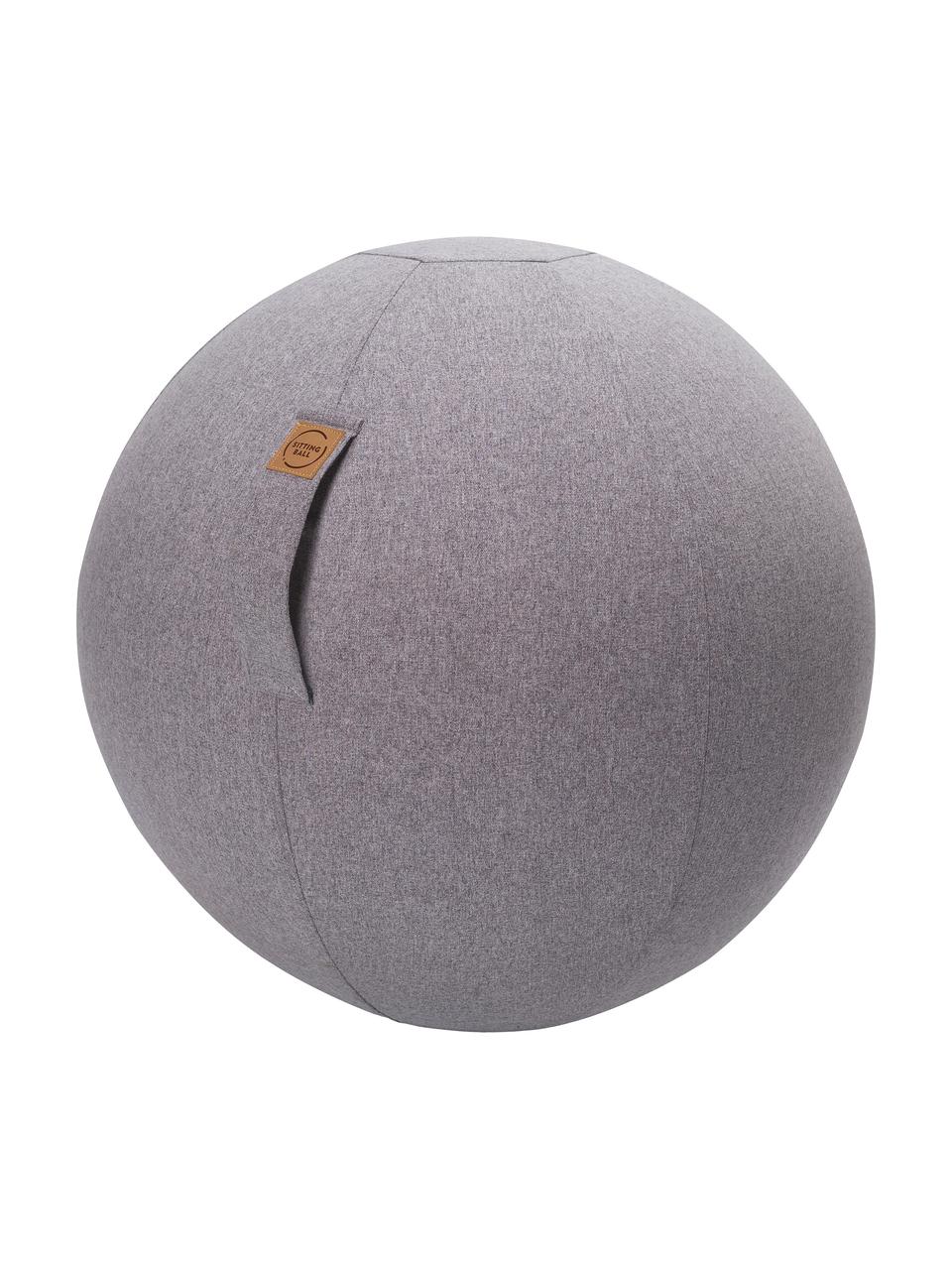 Balón suizo Felt, Funda: poliéster (imitación fiel, Tejido gris claro, Ø 65 cm
