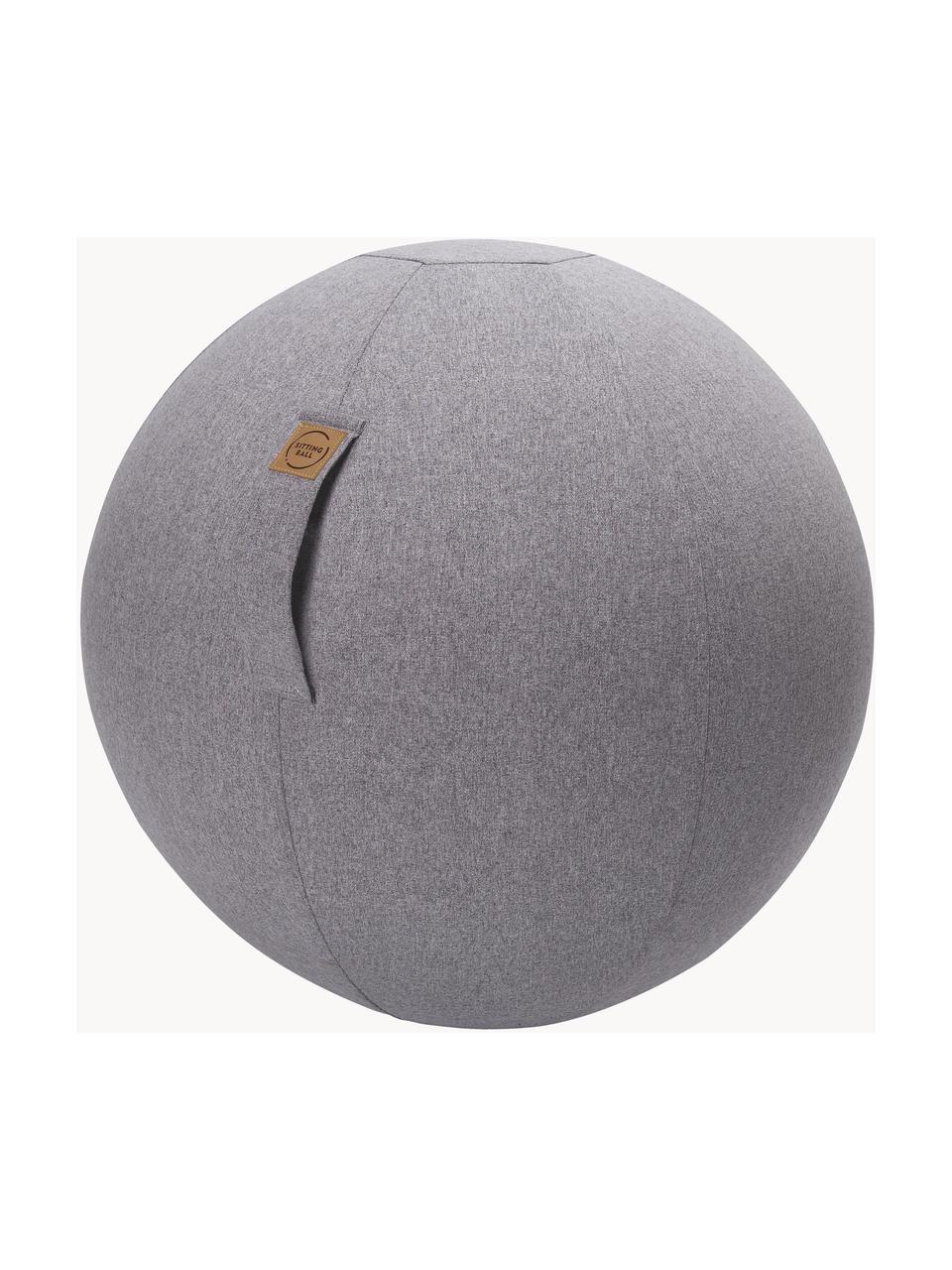 Gym ball textile Felt, Tissu gris clair, Ø 65 cm