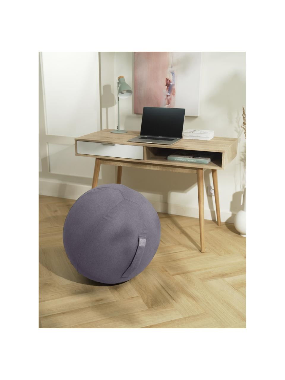 Gym ball textile Felt, Tissu gris clair, Ø 65 cm