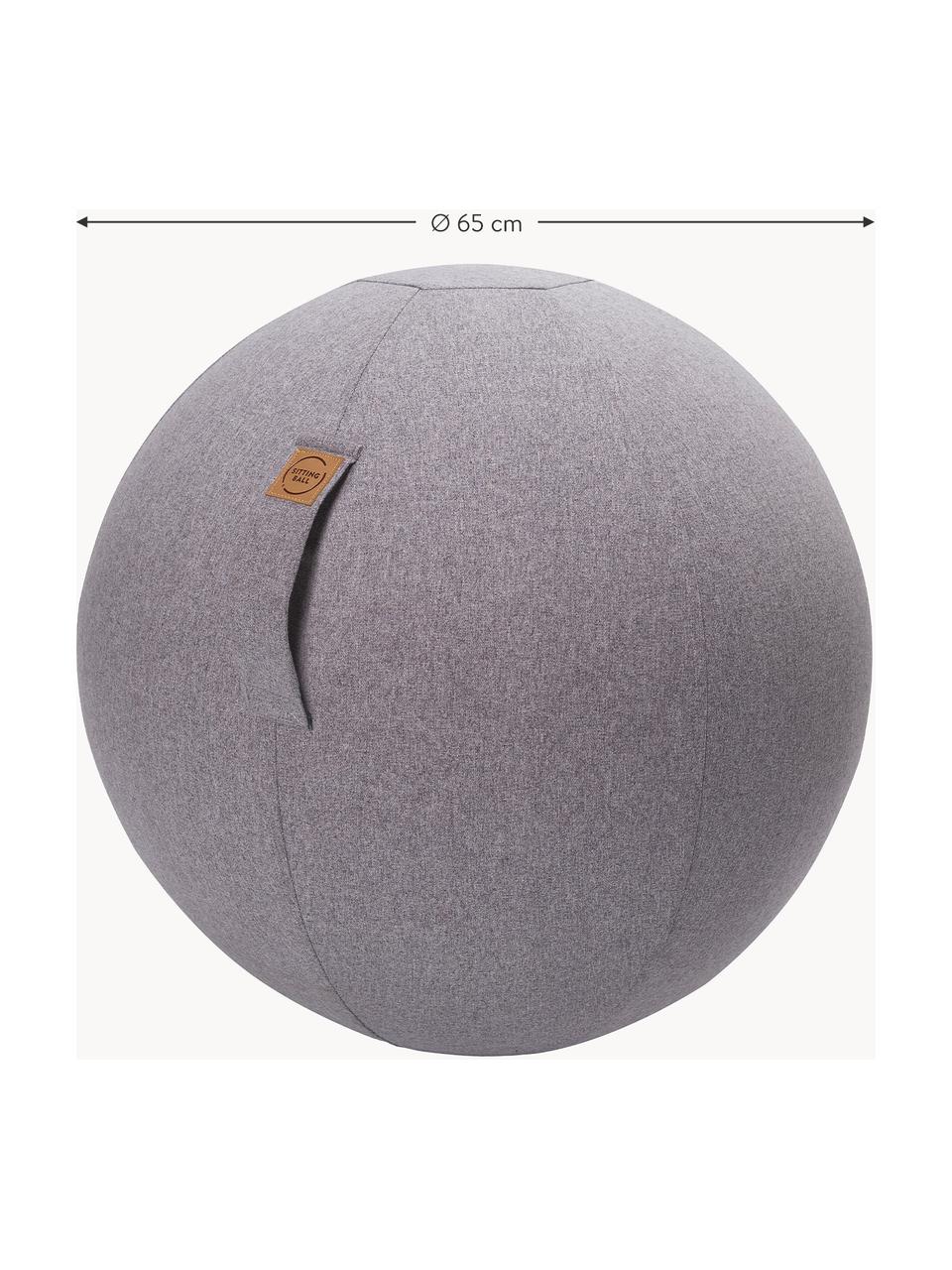 Balón suizo Felt, Funda: poliéster (imitación fiel, Tejido gris claro, Ø 65 cm