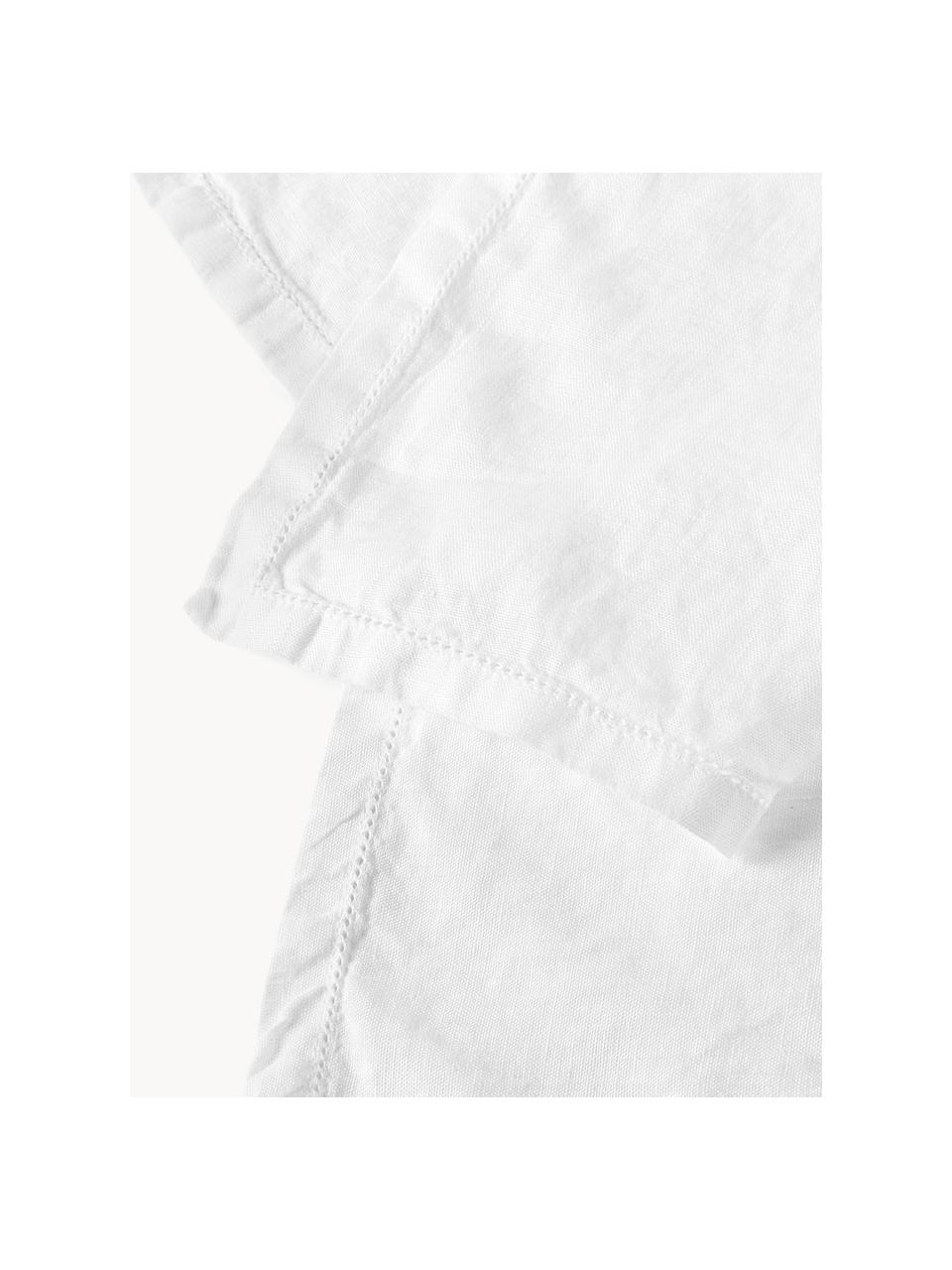 Serviettes en lin avec ourlet ajouré Larissa, 4 pièces, 100 % lin, certifié European Flax

Le lin est une fibre naturelle qui se caractérise par ses propriétés respirantes, sa résistance et son toucher doux

Le matériau est certifié STANDARD 100 OEKO-TEX®, 4854CIT, CITEVE, Blanc, larg. 45 x long. 45 cm