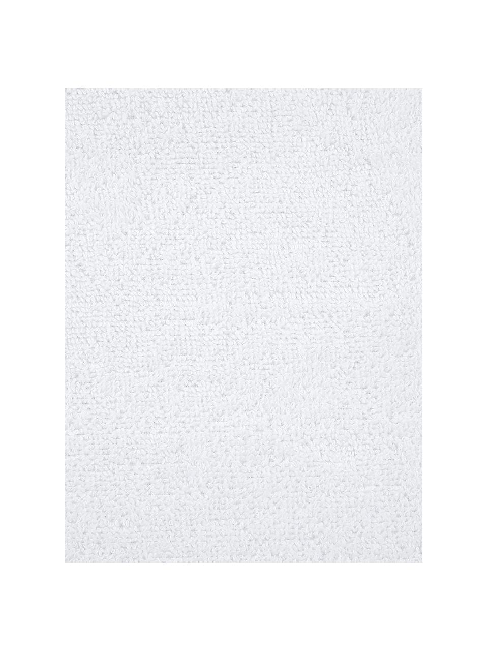 Lot de serviettes de bain unicolore Comfort, 3 élém., 100 % coton
Grammage intermédiaire 450 g/m², Blanc, Lot de différentes tailles