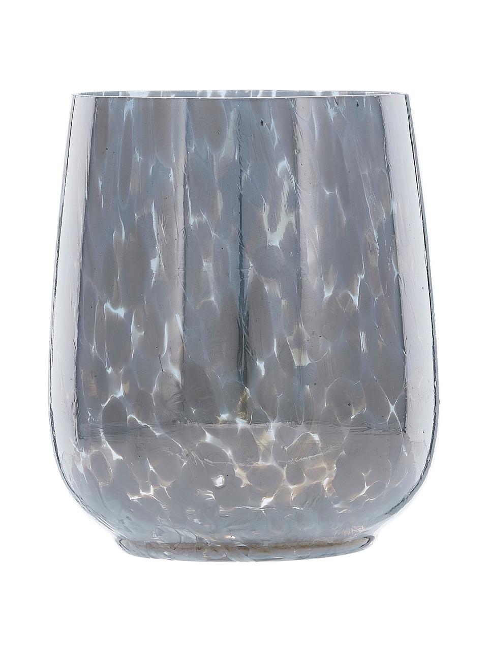 Portacandela in vetro Gunia, Vetro, Marrone scuro, Ø 10 x Alt. 12 cm