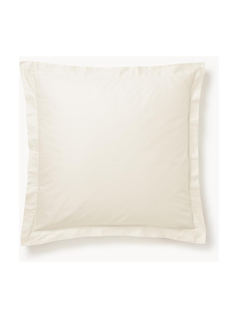 Baumwollsatin-Kopfkissenbezug Premium, Webart: Satin Fadendichte 500 TC,, Hellbeige, B 40 x L 80 cm