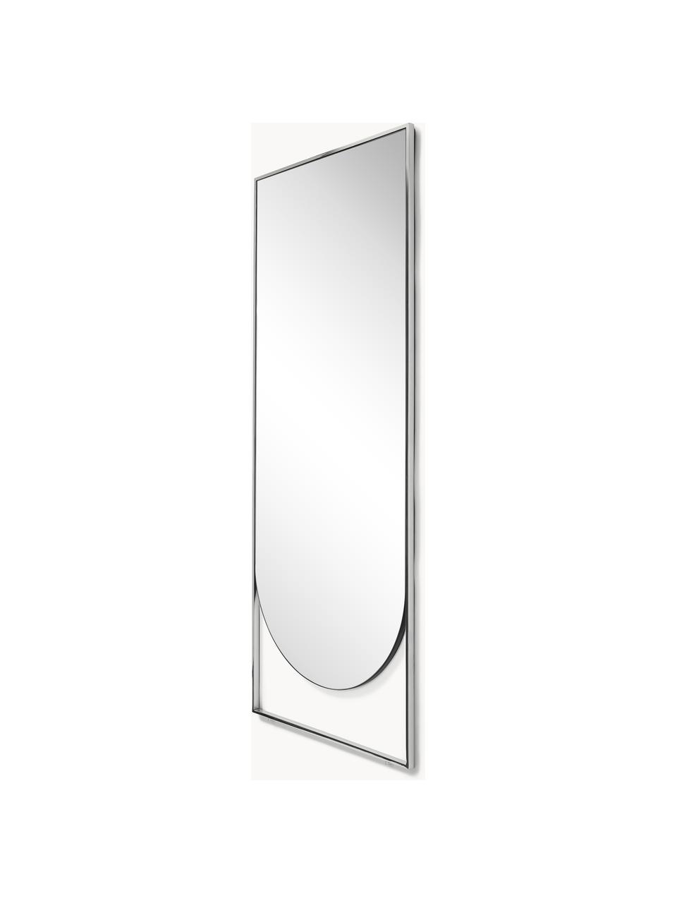 Lustro stojące z ramą z metalu Masha, Odcienie srebrnego, S 65 x W 160 cm