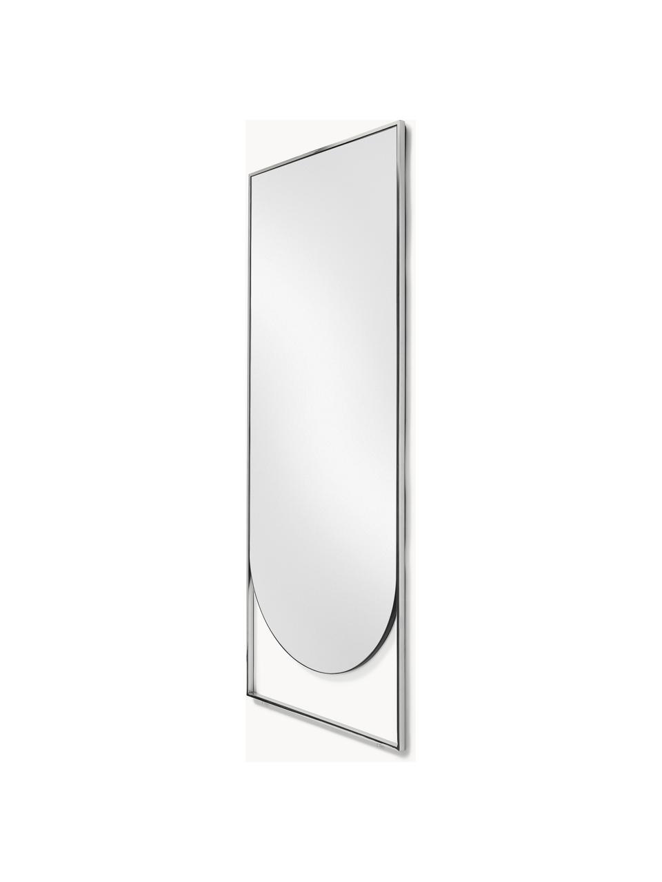 Lustro stojące z ramą z metalu Masha, Odcienie srebrnego, S 65 x W 160 cm