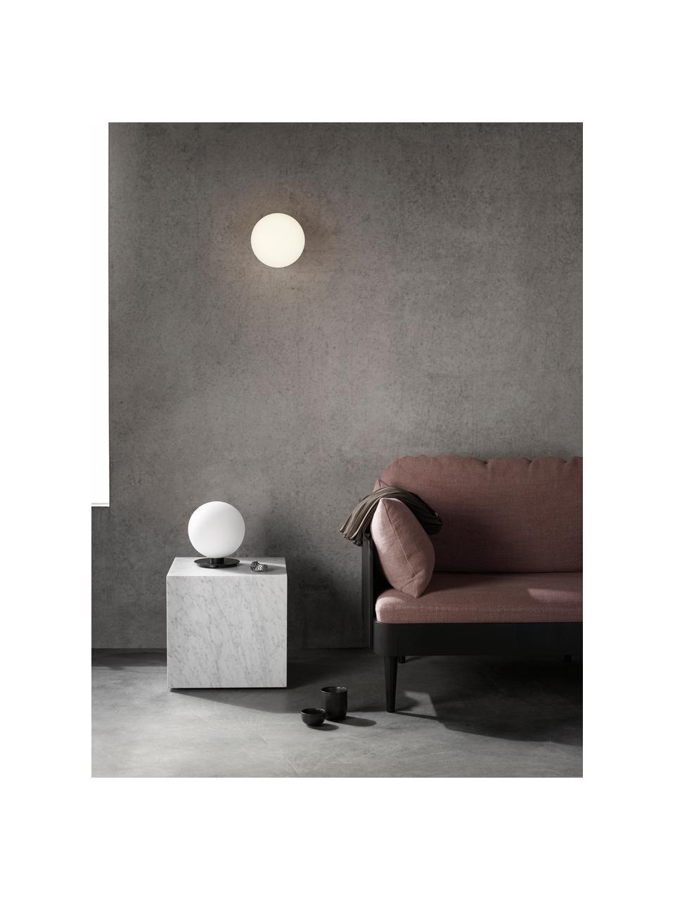 Applique murale/plafonnier LED verre TR Bulb, Blanc, noir