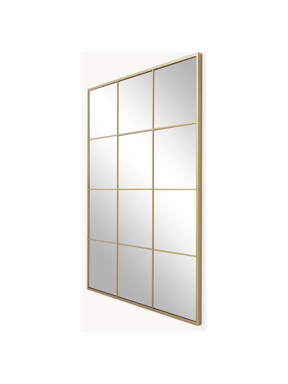 Nástěnné zrcadlo Clarita, Zlatá, Š 70 cm, V 90 cm