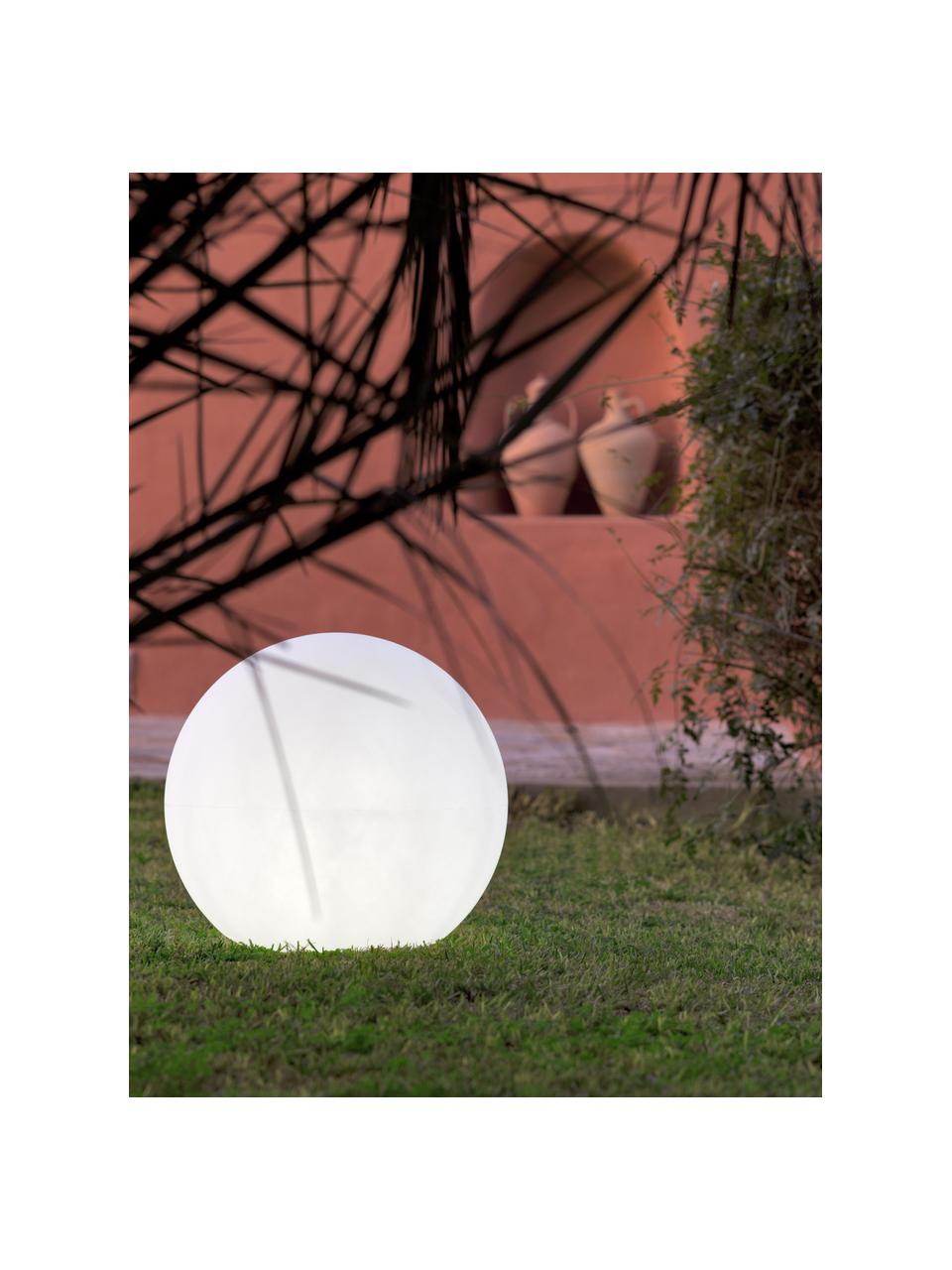 Lampada solare da giardino a LED con cambio colore e telecomando Buly, Lampada: polietilene, Bianco, Ø 50 x Alt. 44 cm