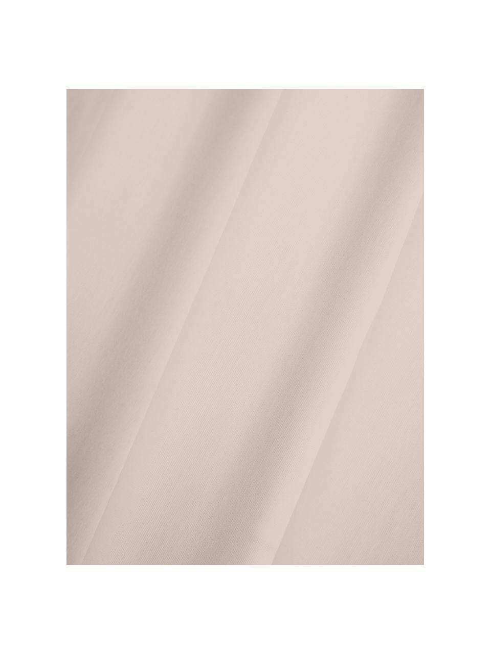 Spannbettlaken Biba, Flanell, Webart: Flanell Flanell ist ein k, Beige, B 200 x L 200 cm, H 25 cm