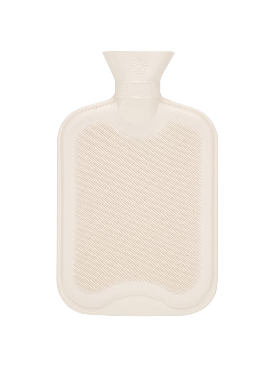 Bolsa de agua caliente de piel sintética Mette, Tapizado: 100% poliéster, Blanco, An 20 x L 32 cm