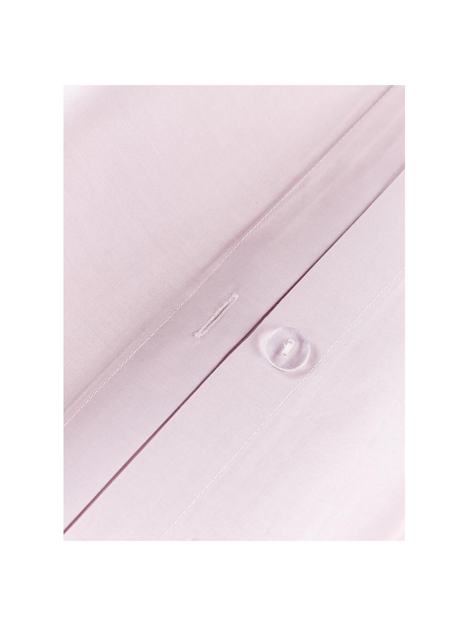 Copripiumino in cotone percalle Elsie, Lavanda, Larg. 200 x Lung. 200 cm