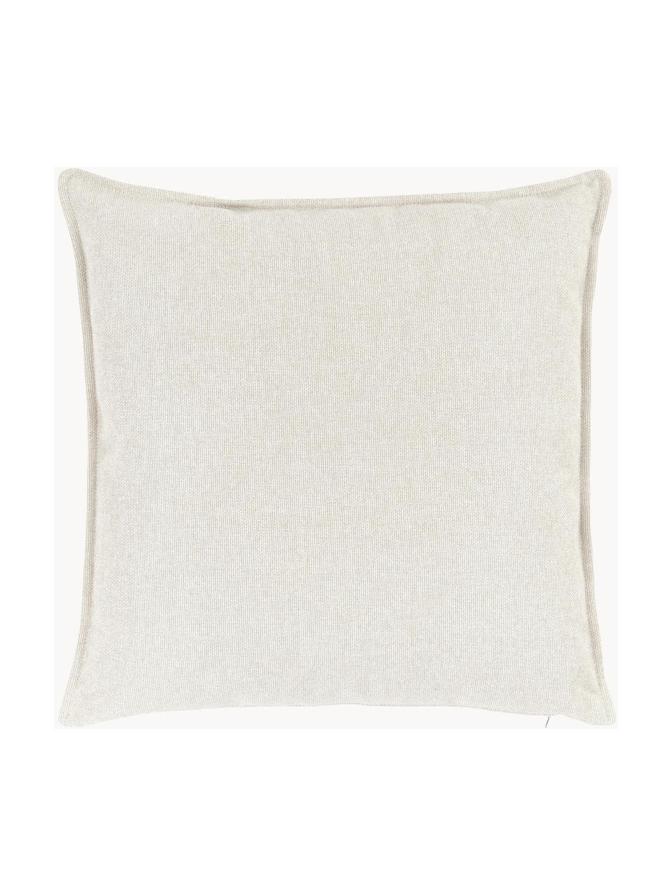 Sofa-Kissen Lennon, Bezug: 100 % Polyester, Off White, B 60 x L 60 cm