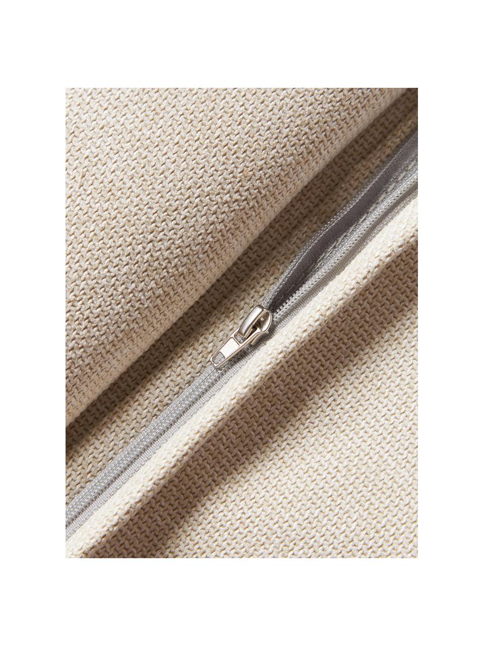 Coussin canapé Lennon, Tissu blanc cassé, larg. 60 x long. 60 cm