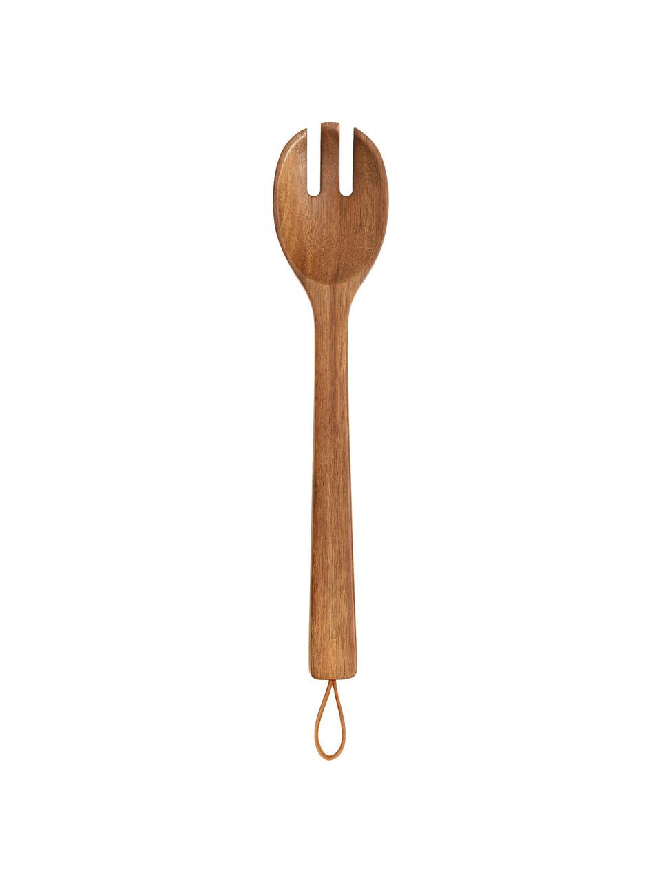 Set mestoli da cucina in legno d'acacia Woody 3 pz, Posate: legno d'acacia, Legno di acacia, Lung. 35 cm