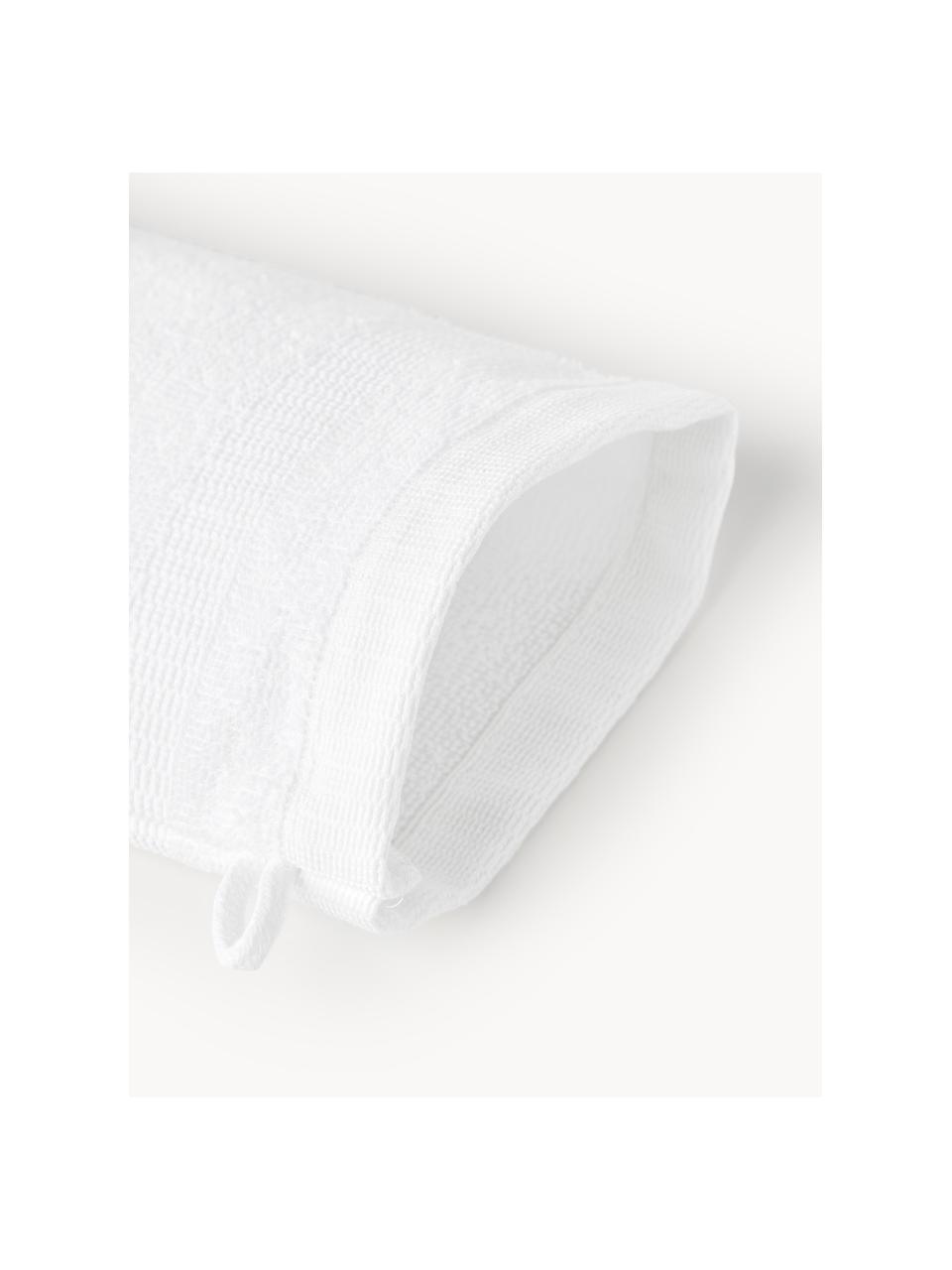 Gants de toilette en coton Camilla, 2 pièces, 100 % coton
Grammage léger, 400 g/m²

Le matériau est certifié STANDARD 100 OEKO-TEX®, 3883CIT, CITEVE, Blanc, larg. 16 x haut. 22 cm