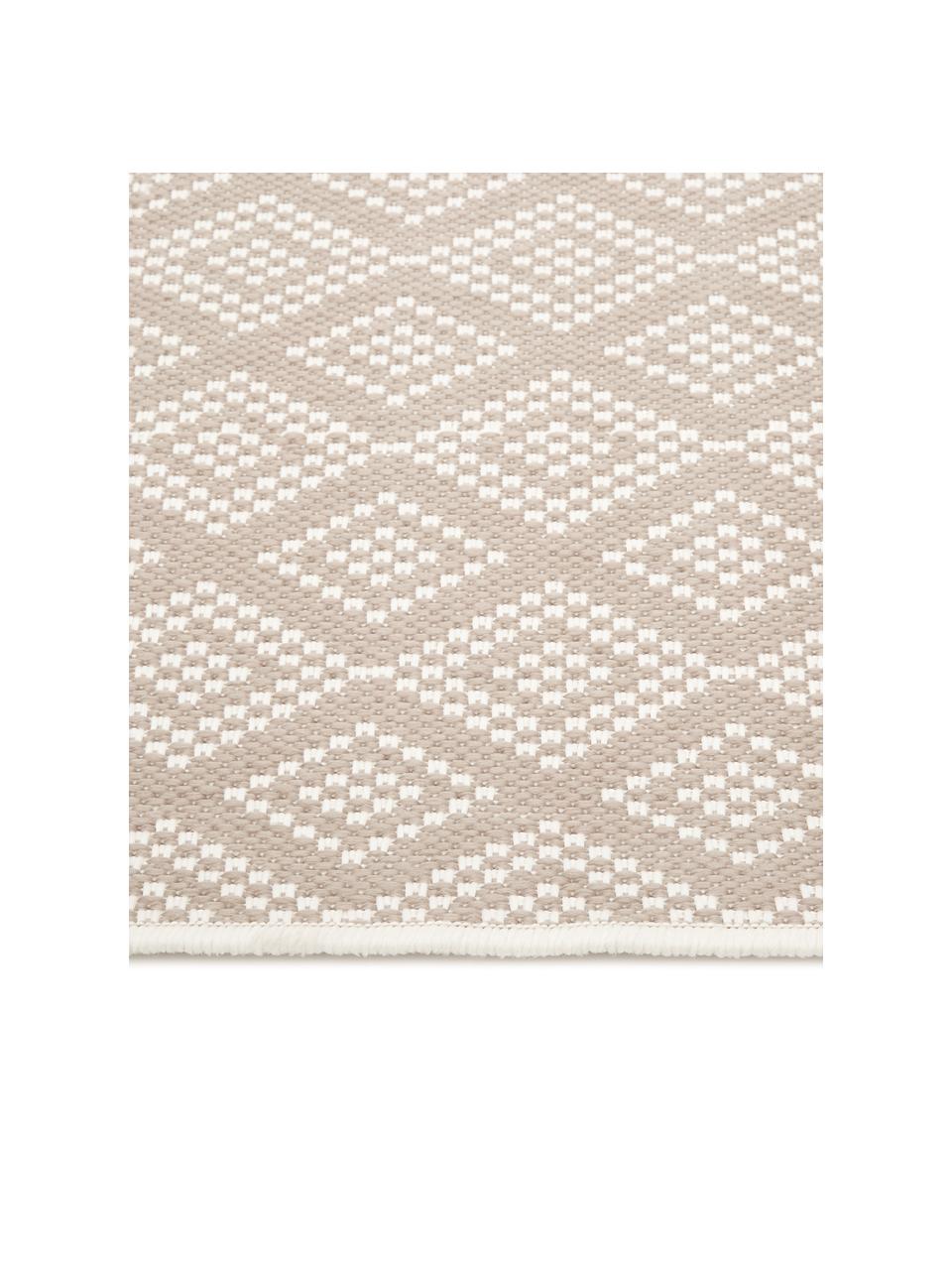 Dywan wewnętrzny/zewnętrzny Capri, 86% polipropylen, 14% poliester, Beżowy, S 80 x D 150 cm (Rozmiar XS)