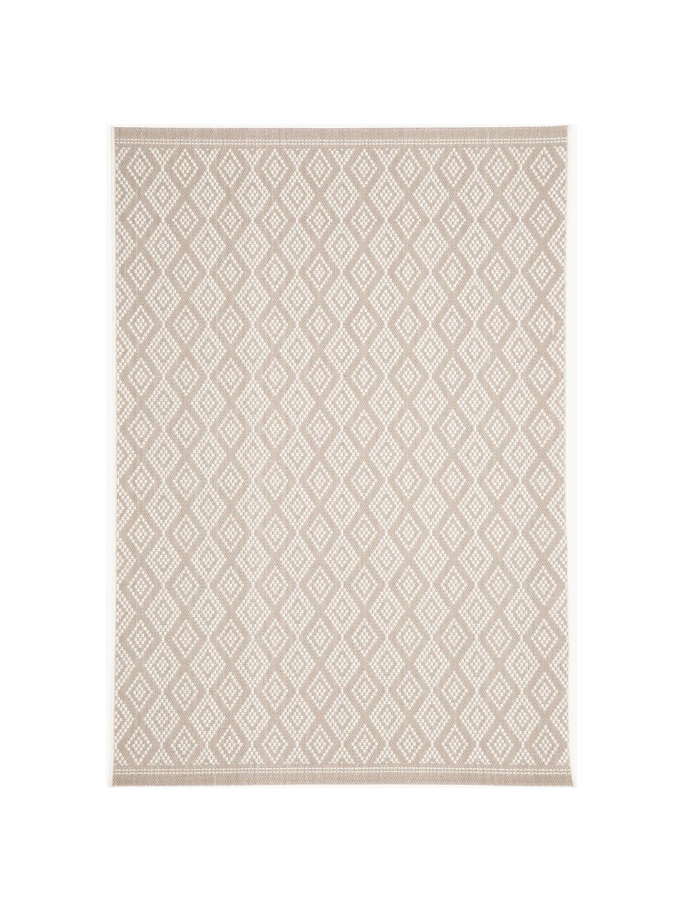 Dywan wewnętrzny/zewnętrzny Capri, 86% polipropylen, 14% poliester, Beżowy, S 80 x D 150 cm (Rozmiar XS)