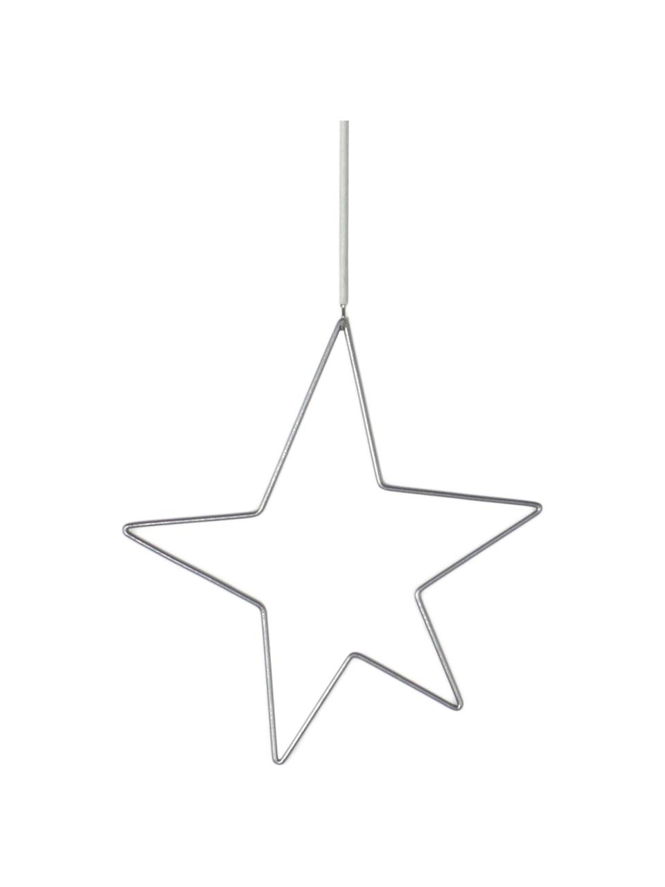 Étoile à suspendre Kelia, 23 cm, Métal, larg. 21 x haut. 23 cm
