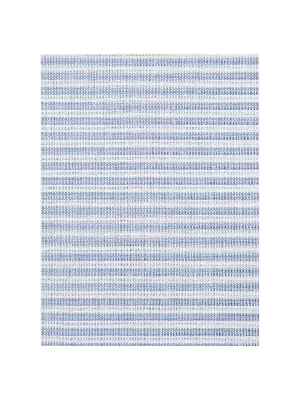 Dekbedovertrek Renato, Katoen, Blauw, wit, 240 x 220 cm