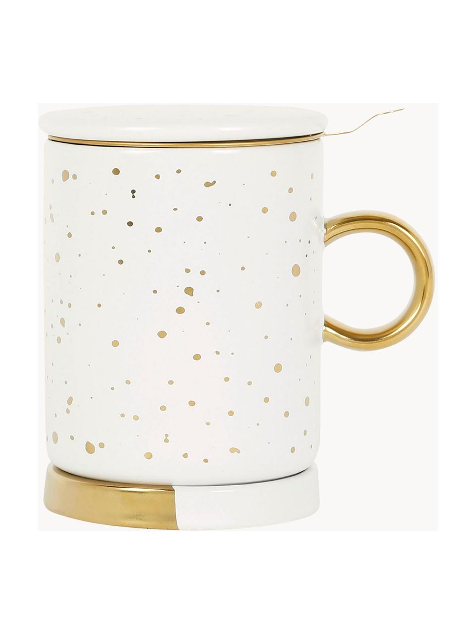 Acheter Tasse à thé passoire en céramique avec couvercle et filtre, tasse à  thé créative en porcelaine, tasse de séparation d'eau de bureau, verres  Simple pour la maison, cadeau