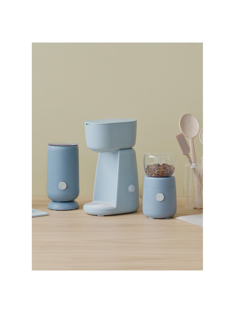 Espumador de leche Foodie, Estructura: plástico, Azul claro, Ø 10 x Al 20 cm