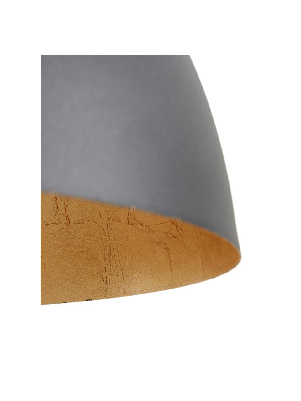 Závěsné svítidlo Brad, Černá, zlatá, ∅ 38 cm, V 18 cm