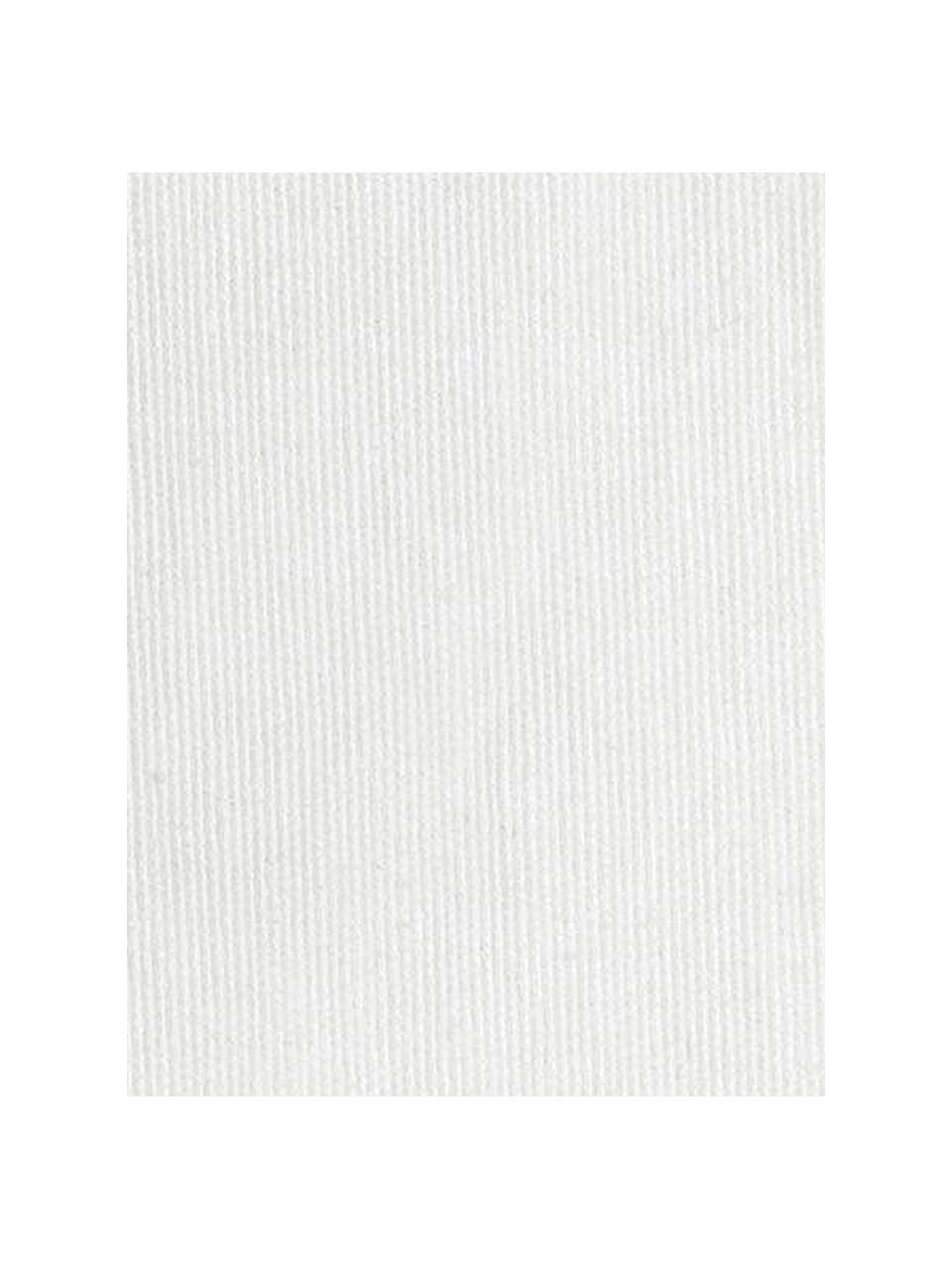 Jeté de canapé Levante, 65 % coton, 35 % polyester, Couleur crème, larg. 190 x long. 220 cm