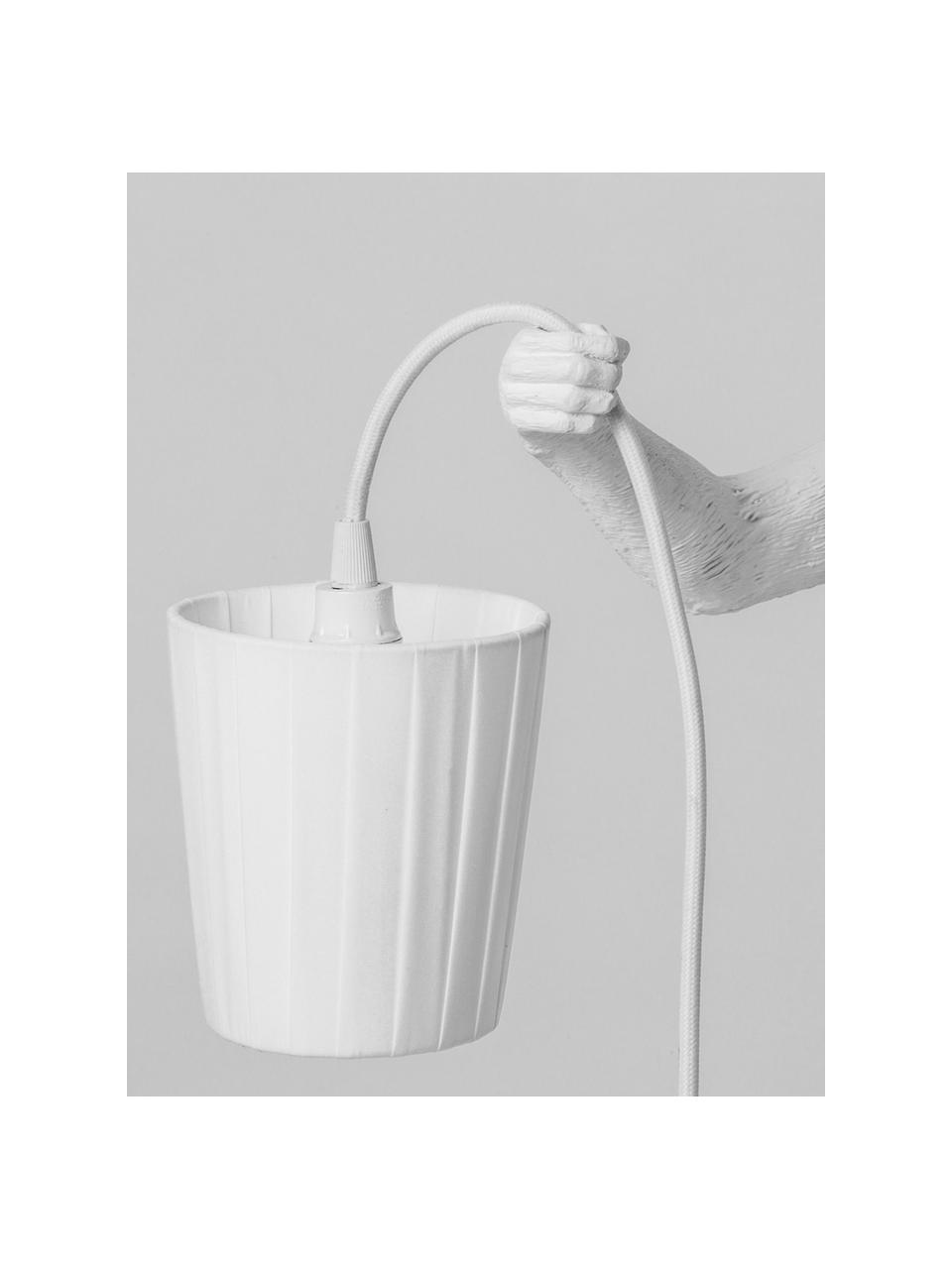 Abat-jour design Monkey, Blanc