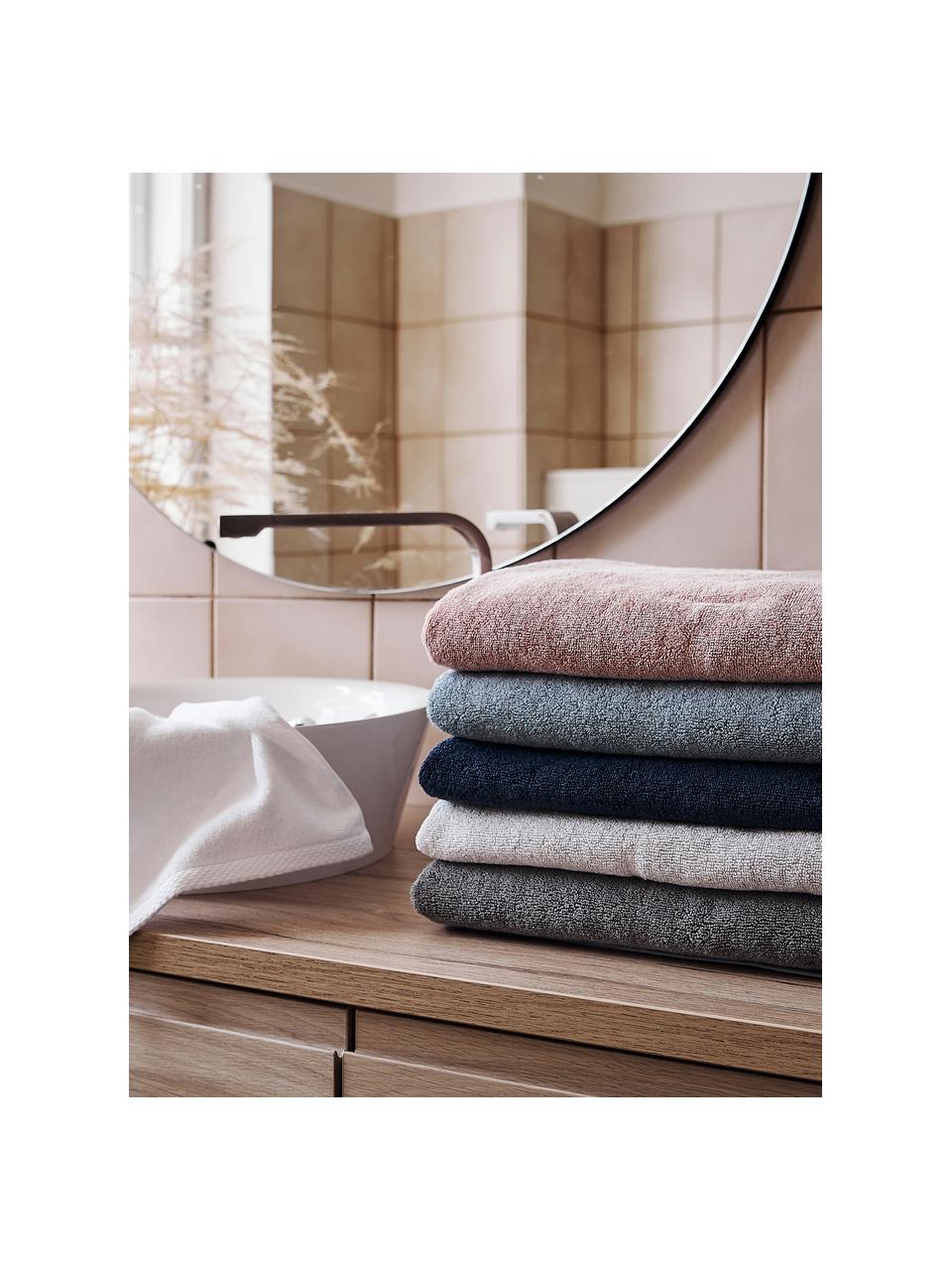 Einfarbiges Handtuch Comfort, verschiedene Grössen, Dunkelblau, Gästehandtuch, B 30 x L 50 cm, 2 Stück