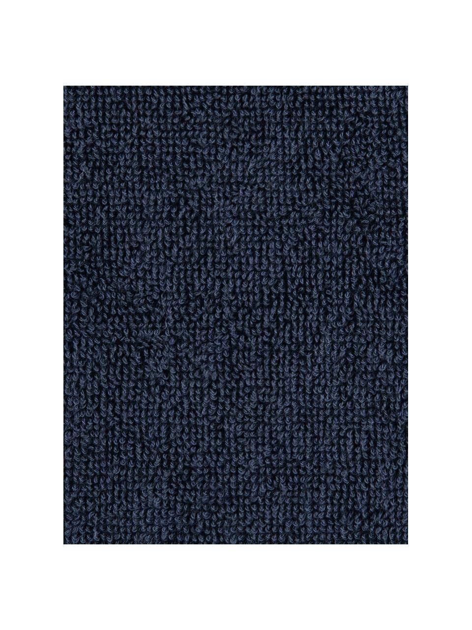 Toalla Comfort, diferentes tamaños, Azul oscuro, Toalla tocador, An 30 x L 50 cm, 2 uds.