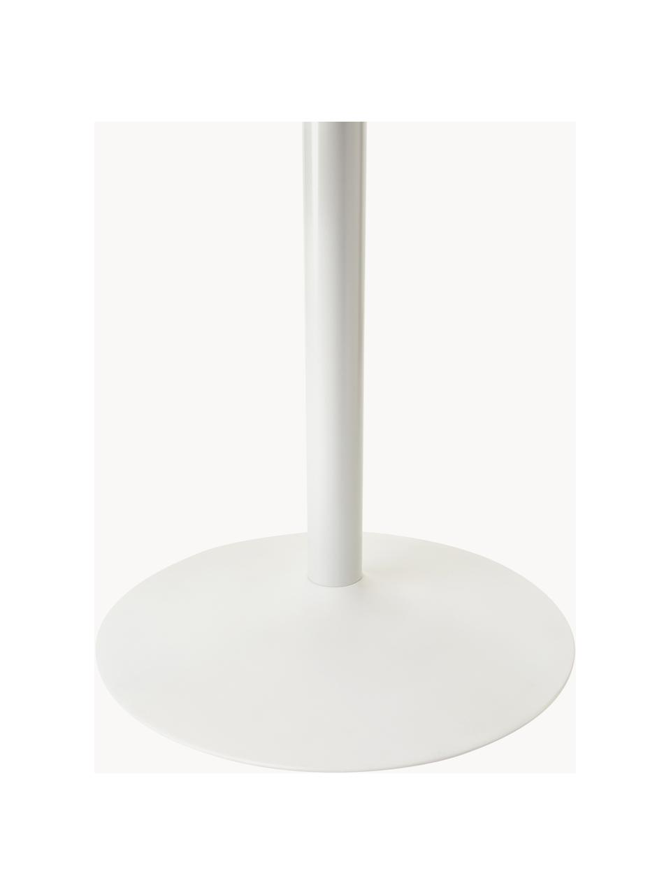 Mesa de comedor redonda Menorca, Ø 100 cm, Tablero: laminado de alta presión , Blanco, Ø 100 cm