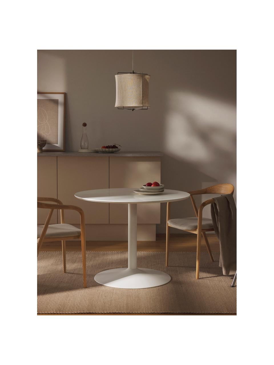 Kulatý jídelní stůl Menorca, různé velikosti, Bílá, Ø 100 cm