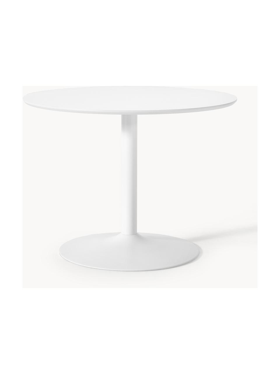 Table ronde Menorca, Ø 100 cm, Blanc, Ø 100 cm