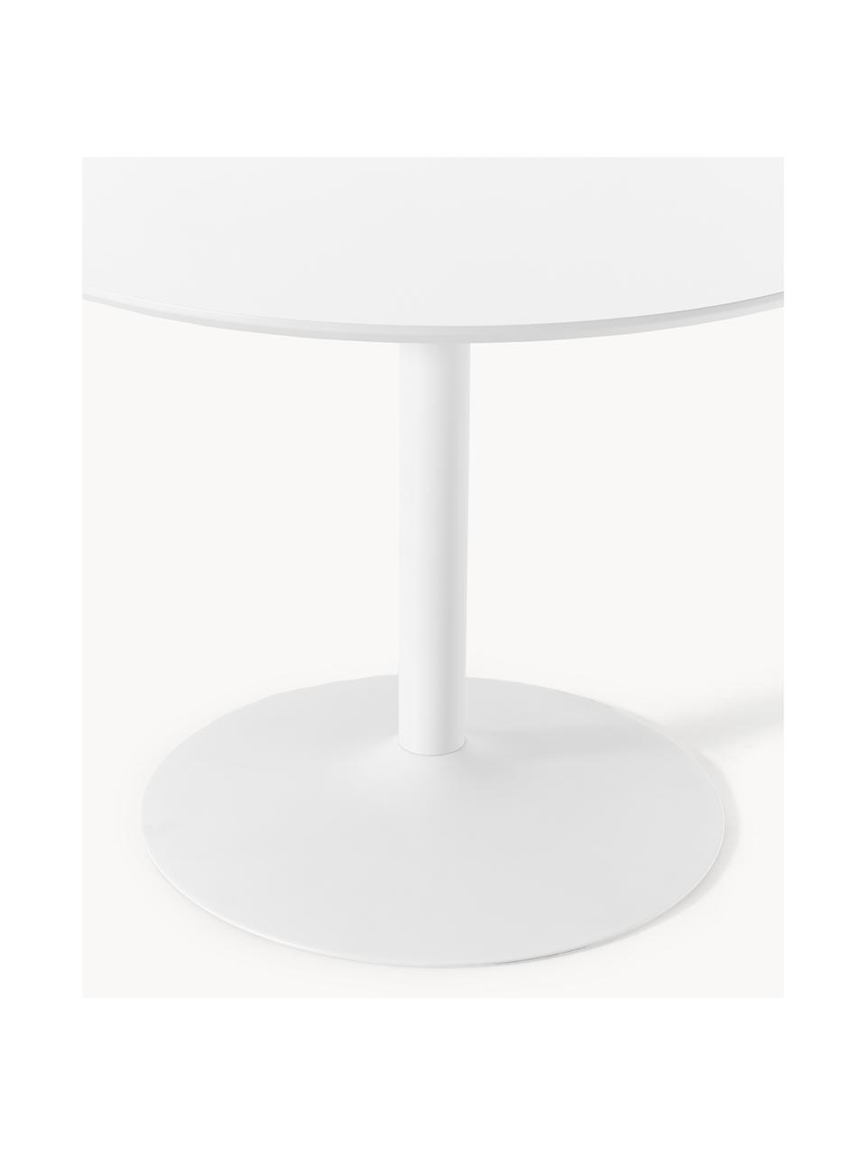 Table ronde Menorca, Ø 100 cm, Blanc, Ø 100 cm