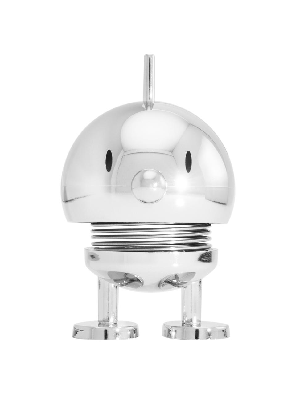 Figura decorativa Bumble, diferentes tamaños, Metal, plástico, Plateado, Ø 5 x Al 8 cm