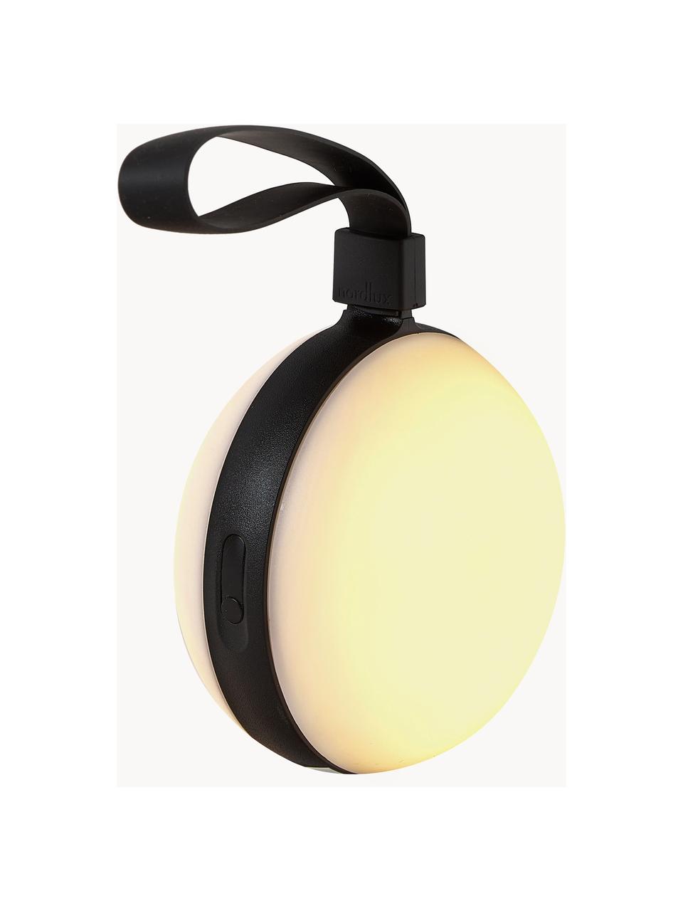 Lámpara de mesa regulable para exterior Bring To-Go 12, portátil, Lámpara: plástico, Blanco, negro, Ø 12 x Al 26 cm