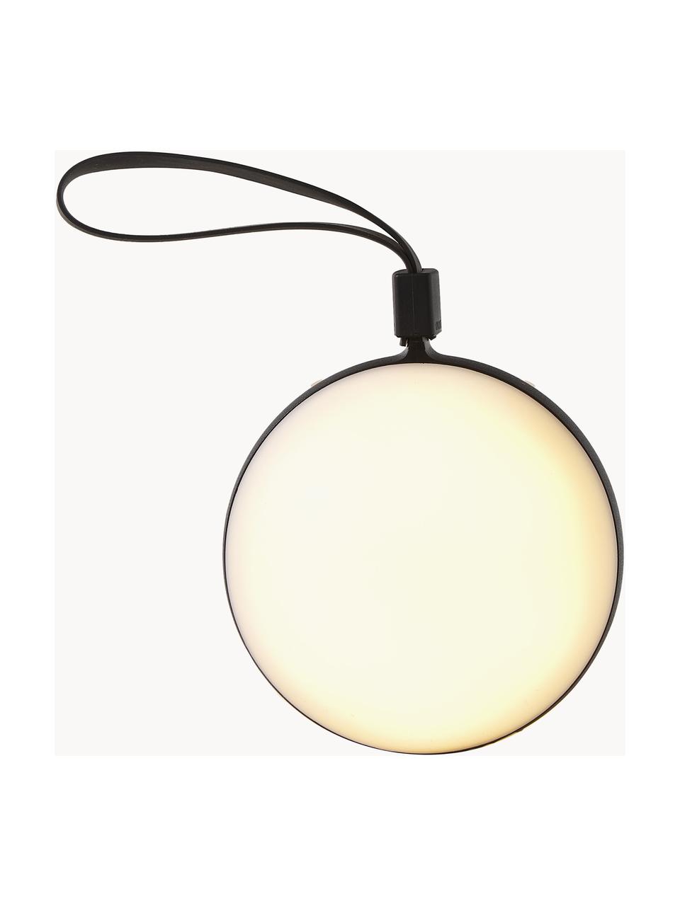 Lampe à poser d'extérieur mobile à intensité variable Bring To-Go 12, Blanc, noir, Ø 12 x haut. 26 cm
