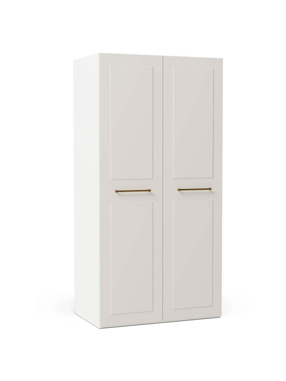 Modulární skříň s otočnými dveřmi Charlotte, šířka 100 cm, více variant, Béžová, Interiér Basic, výška 200 cm