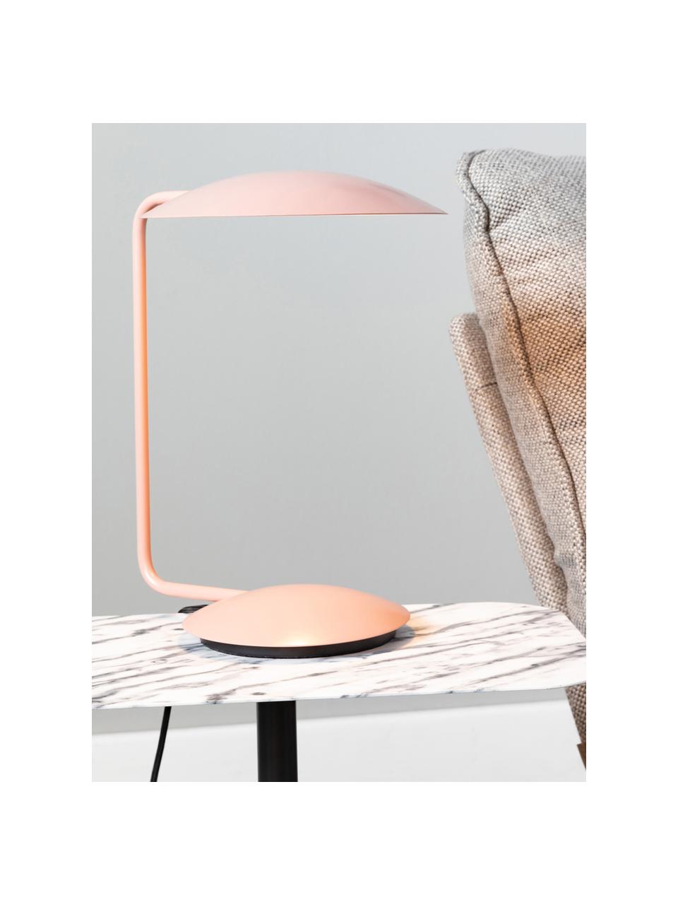 Stmívatelná stolní lampa Pixie, Růžová, Š 25 cm, V 39 cm