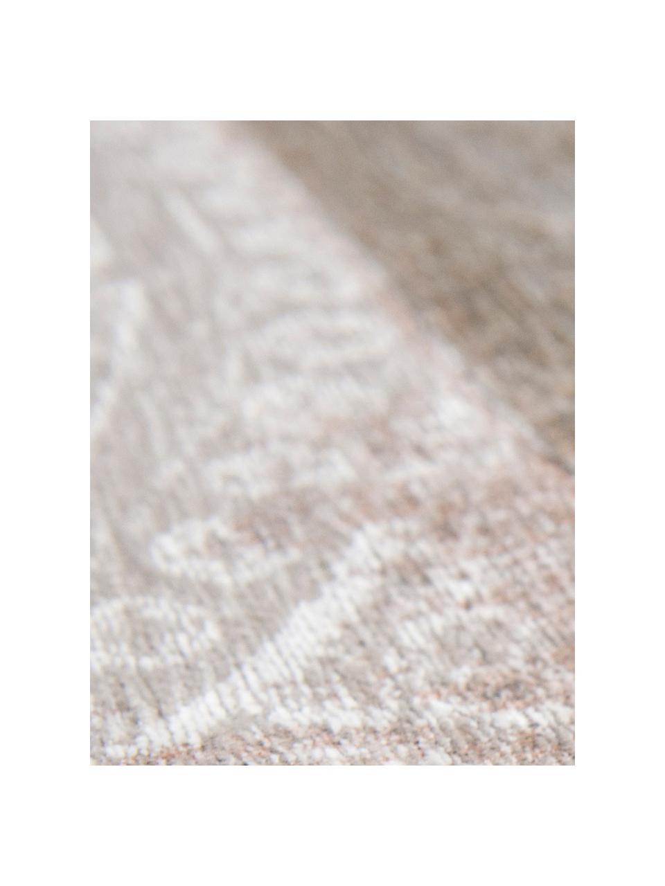 Žinylkový koberec s patchworkovým vzorem Multi, Béžová, šedá