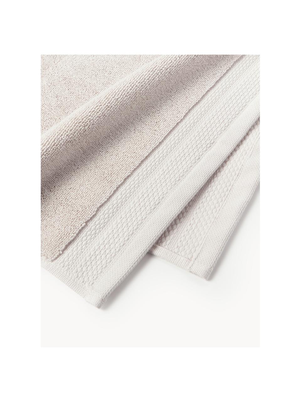 Ręcznik z bawełny organicznej Premium, różne rozmiary, Jasny beżowy, Ręcznik do rąk, S 50 x D 100 cm