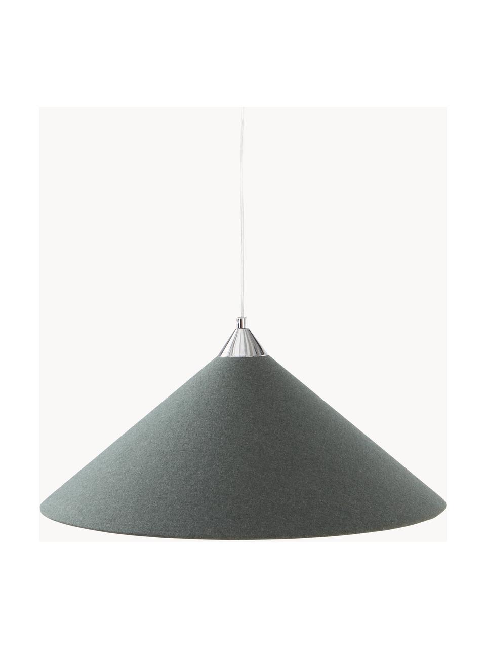 Grande suspension Piaf, Anthracite, Ø 60 x haut. 26 cm