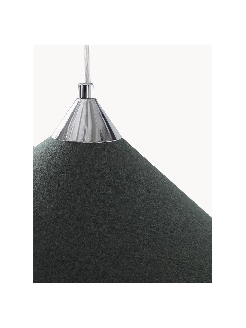 Grande suspension Piaf, Anthracite, Ø 60 x haut. 26 cm