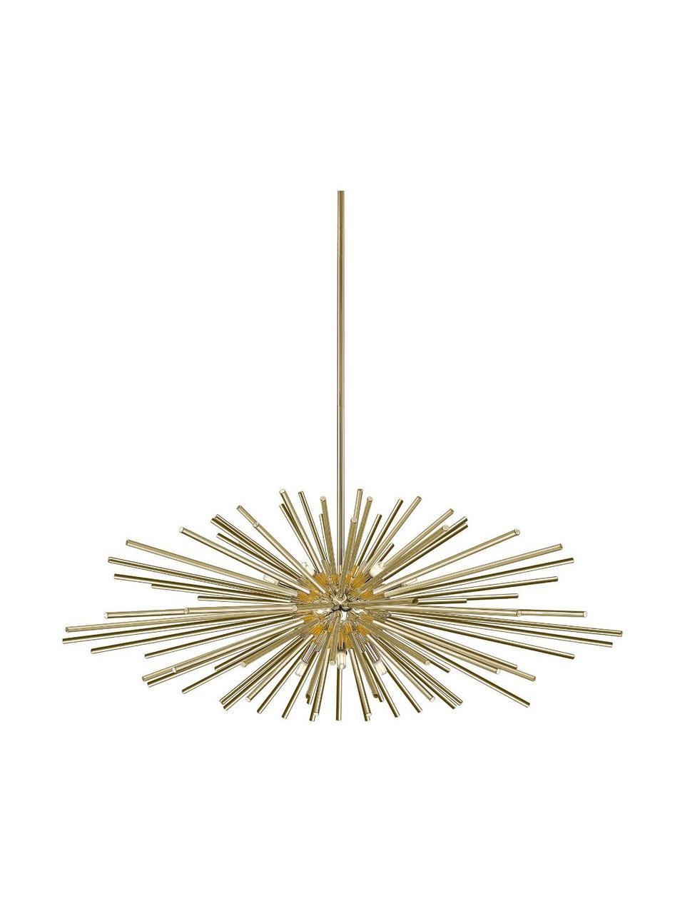 Grande suspension design Urchin, Couleur dorée