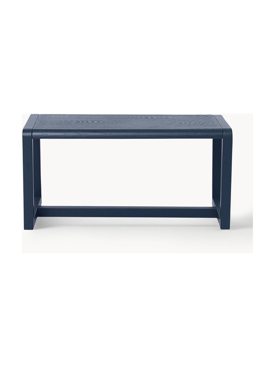 Banc en bois pour enfant Little Architect, Bois de frêne, placage en frêne, MDF

Ce produit est fabriqué à partir de bois certifié FSC® issu d'une exploitation durable, Gris-bleu, larg. 62 x prof. 30 cm