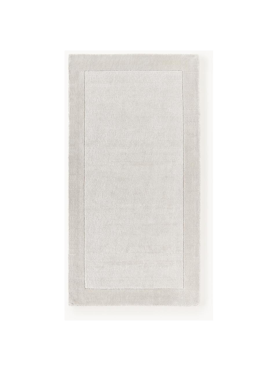 Tappeto luccicante Kari, 100% poliestere certificato GRS (Global Recycle Standard), Tonalità grigie, Larg. 80 x Lung. 150 cm (taglia XS)