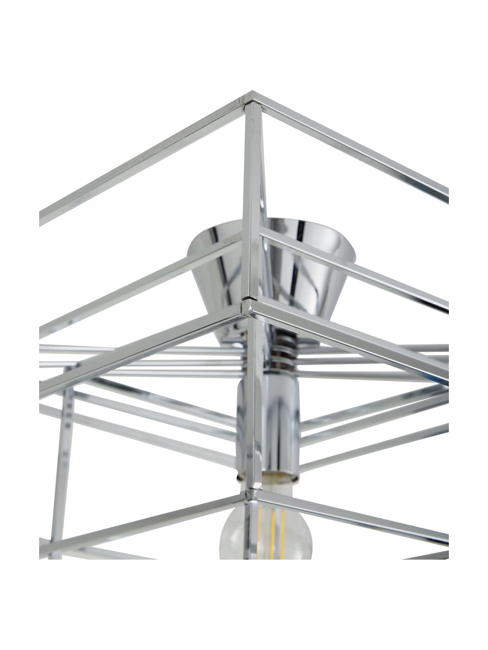 Lampa sufitowa Cube, Chrom, S 46 x W 27 cm