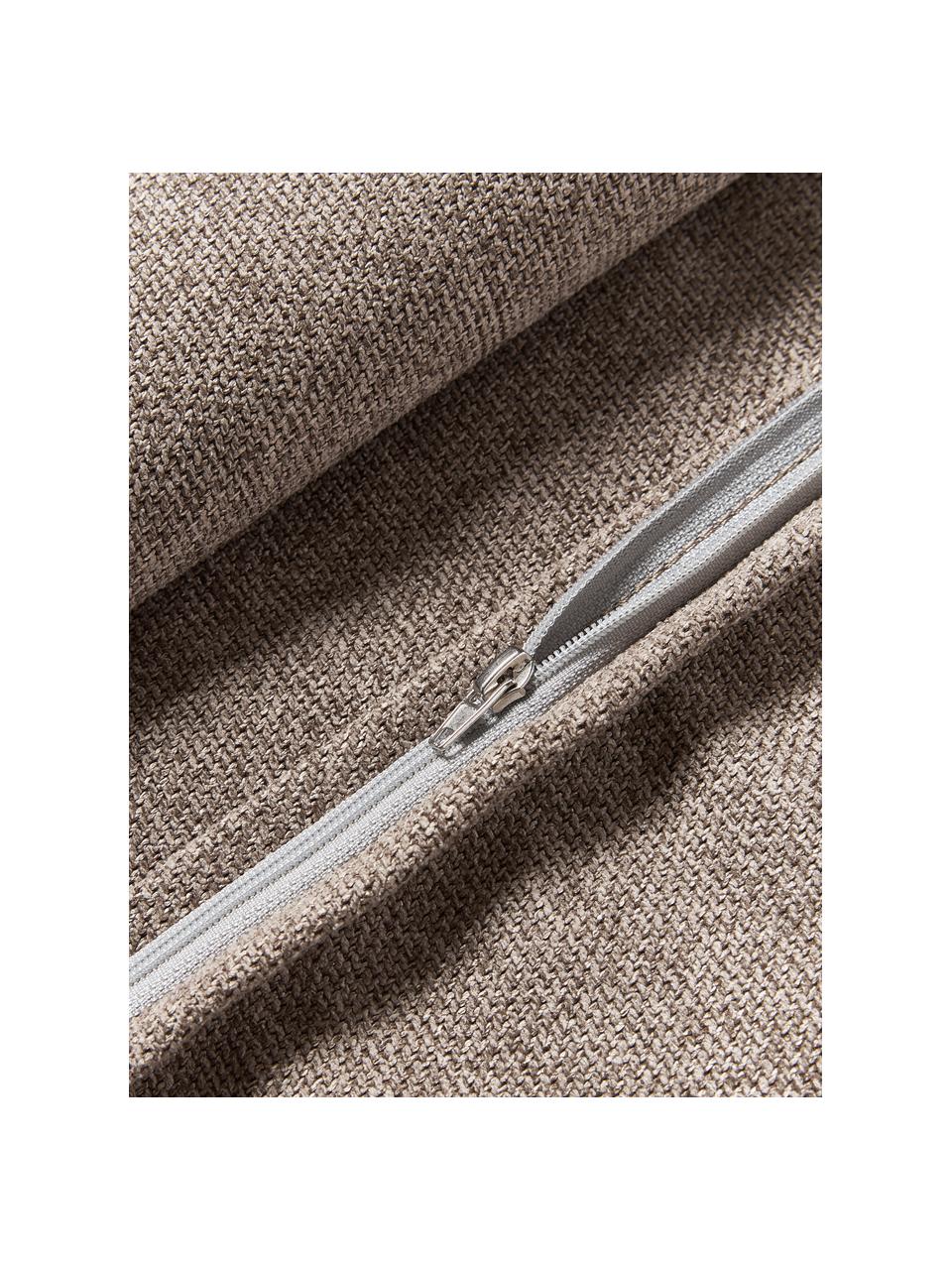 Sofa-Kissen Lennon, Hülle: 100 % Polyester, Webstoff Taupe, B 70 x L 70 cm